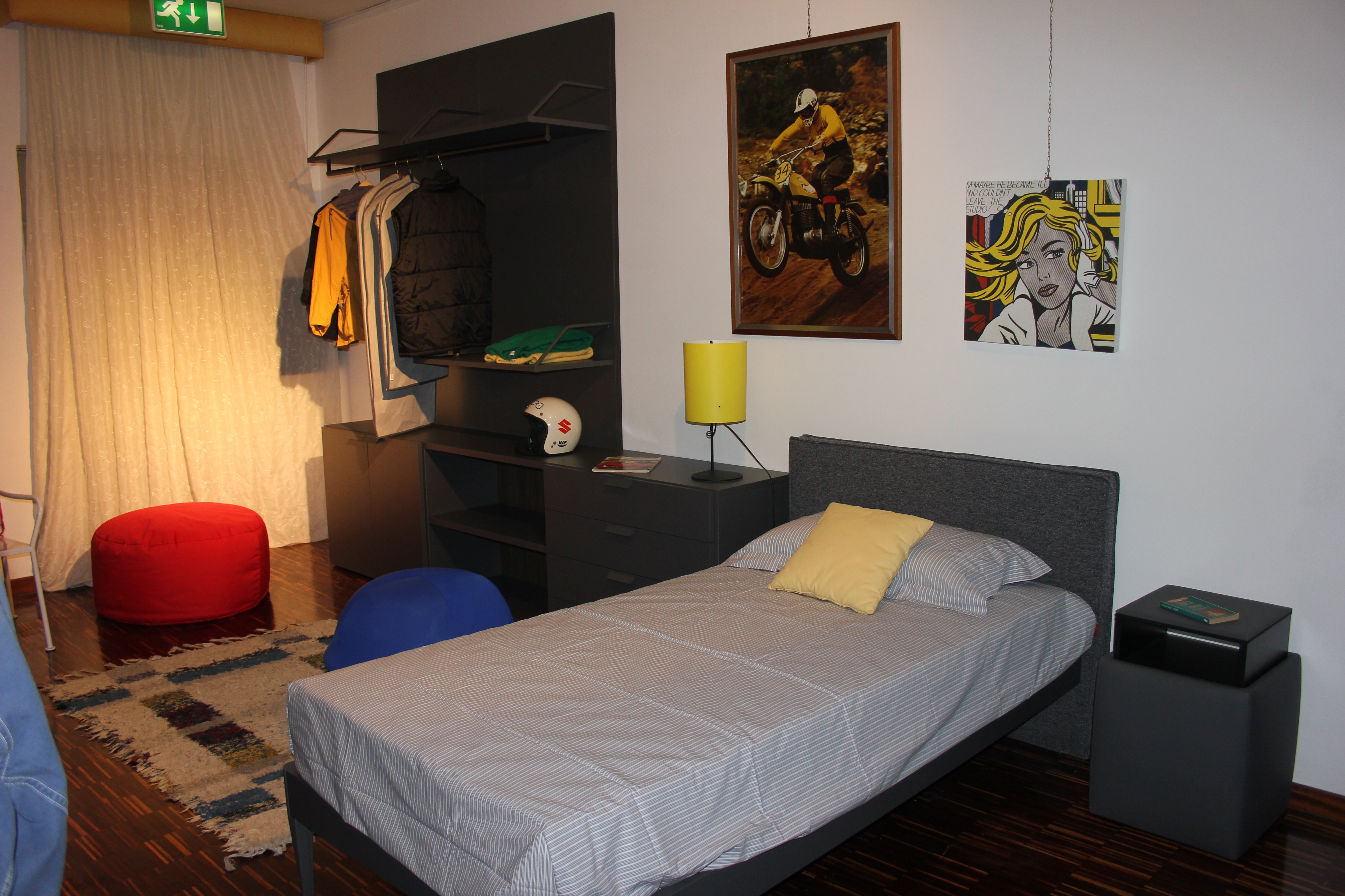 Cameretta per bambini Nidi By Battistella: Ponte Letto e boiserie per uno spazio funzionale e accogliente