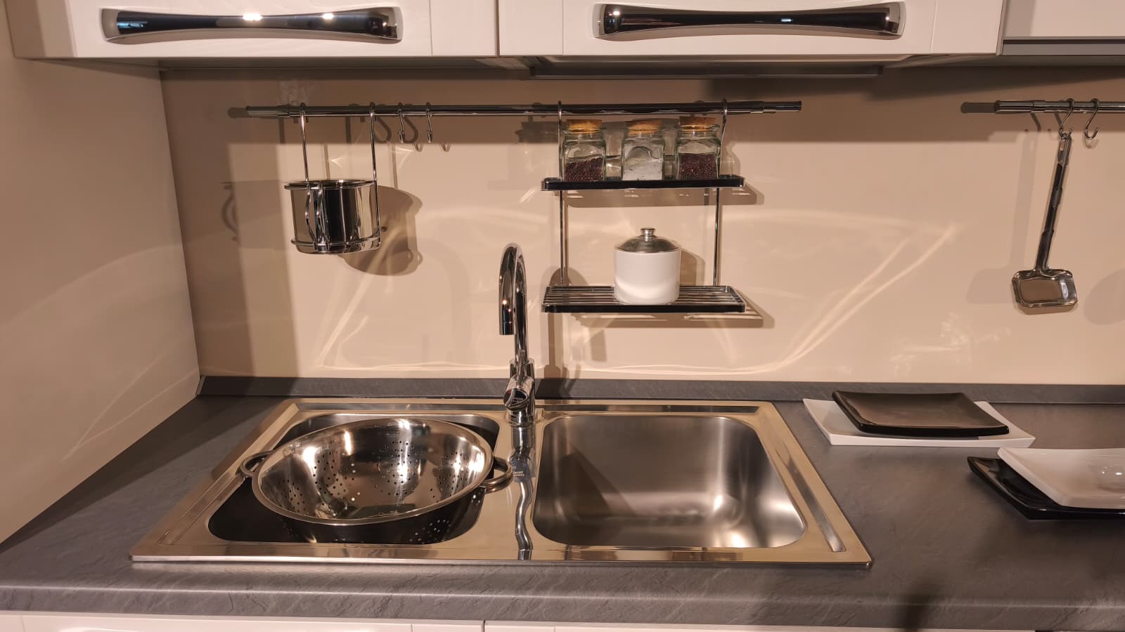 Cucina lineare country classic modello "Ylenia" By Aran