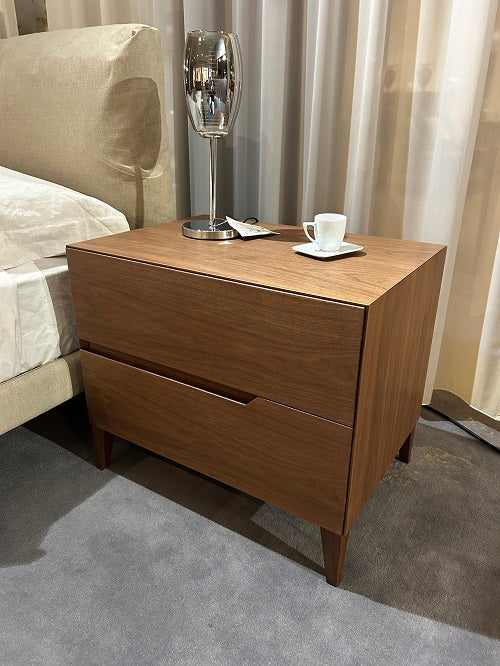 Gruppo notte Comò e Comodini in noce massello LEONARDO Collezione Prezzo Scontato