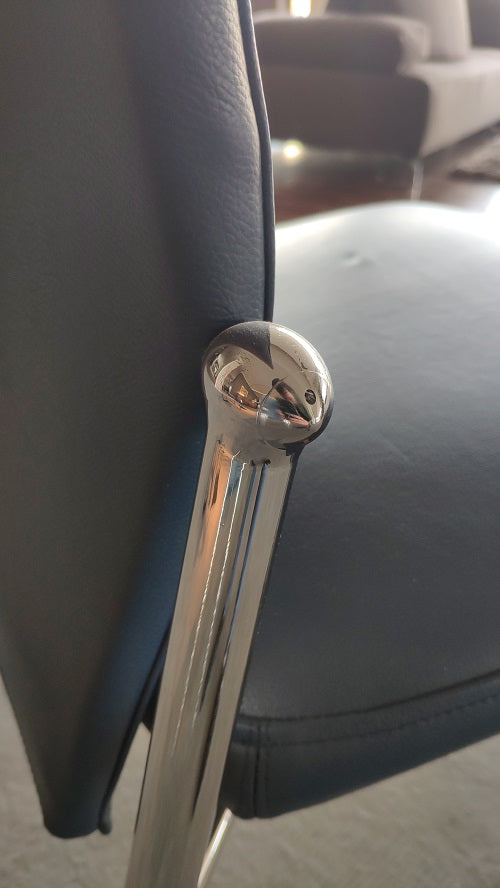 Gruppo di 4 sedie da soggiorno moderne "Glisette" By Naos in Offerta Outlet