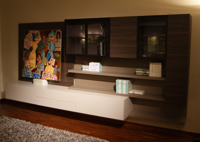 Parete attrezzata By Kico lookbook 17 giorno PREZZI OUTLET Scontata