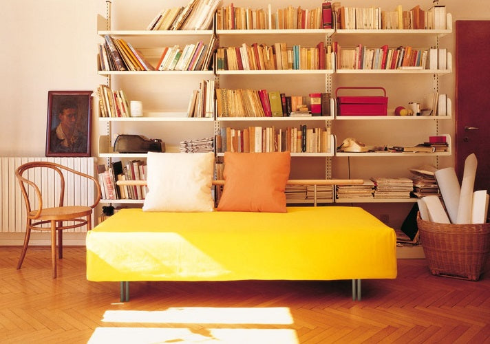 Divano letto "Dudù" By Campeggi sfoderabile con struttura in acciaio