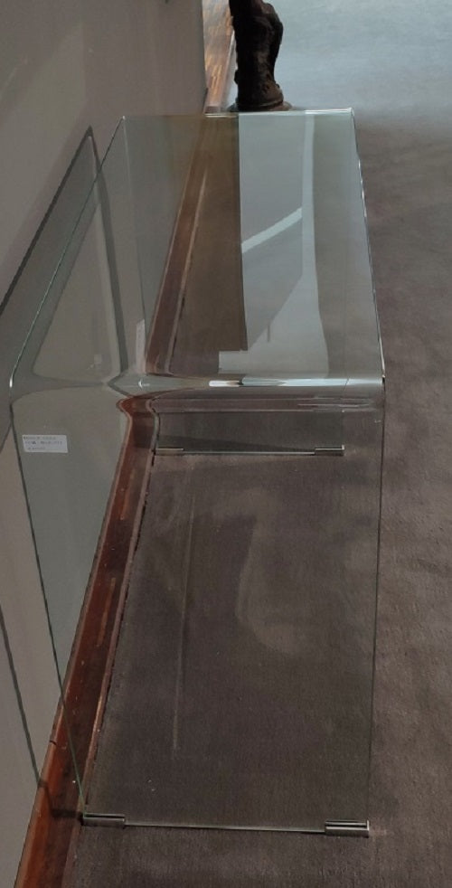 Tavolo consolle Glass in Vetro trasparente By Schuller in offerta scontata prezzo outlet