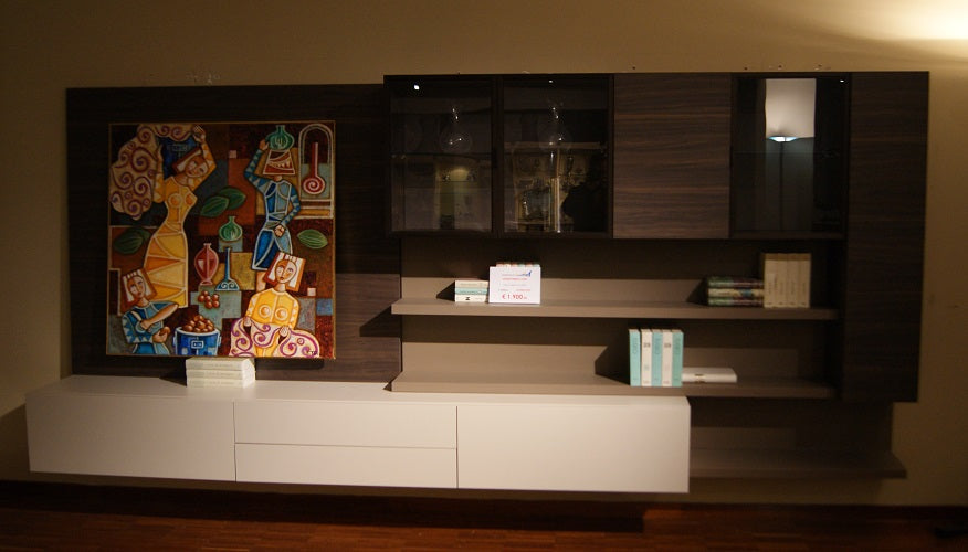 Parete attrezzata By Kico lookbook 17 giorno PREZZI OUTLET Scontata