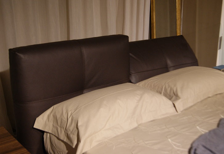 Letto matrimoniale "Jenny" Ebano By Falegnameria 1946 prezzo scontato