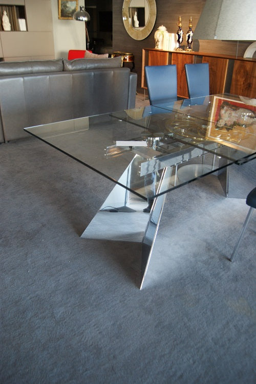 GALAX Tavolo in cristallo By NAOS prezzo scontato offerta Outlet