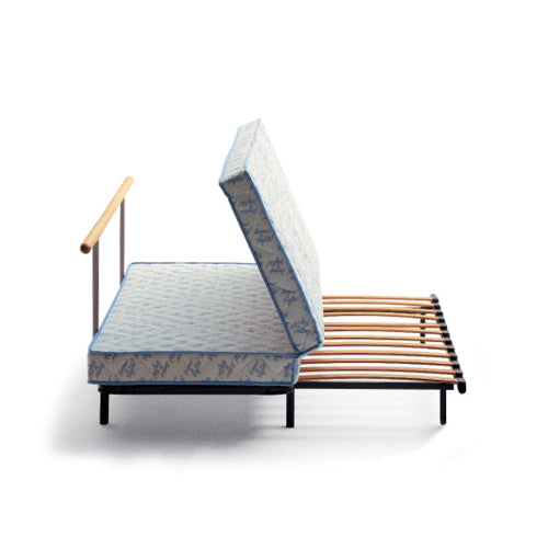 Divano letto "Dudù" By Campeggi sfoderabile con struttura in acciaio