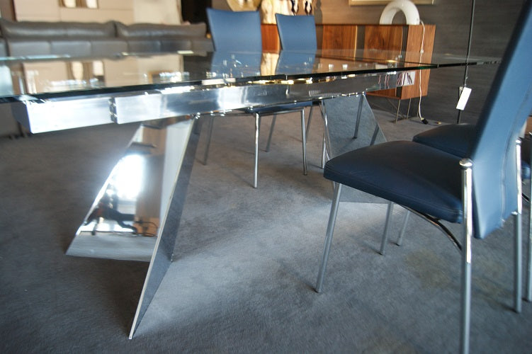 GALAX Tavolo in cristallo By NAOS prezzo scontato offerta Outlet