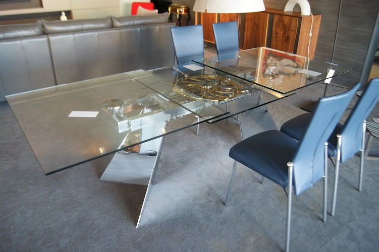 GALAX Tavolo in cristallo By NAOS prezzo scontato offerta Outlet