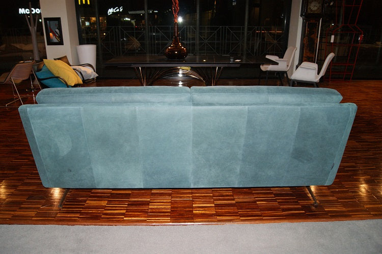 Divano due posti in pelle "Canaletto" By Marinelli in prezzo scontato Saldi Outlet