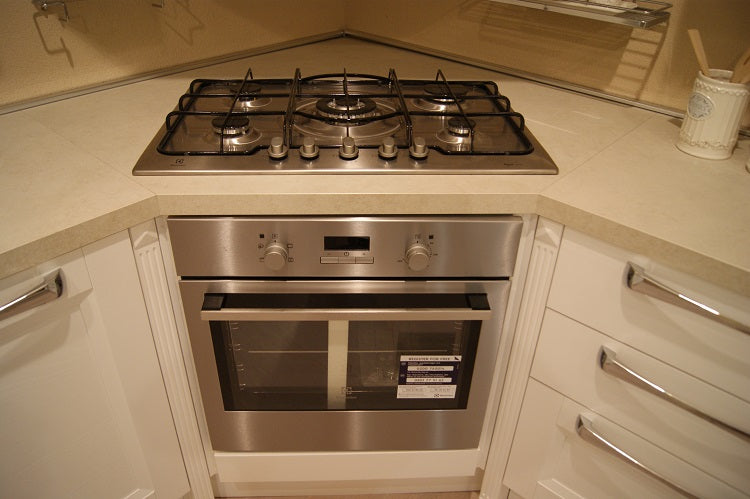 Cucina country classic modello "Ylenia" By Aran con penisola scontata outilet