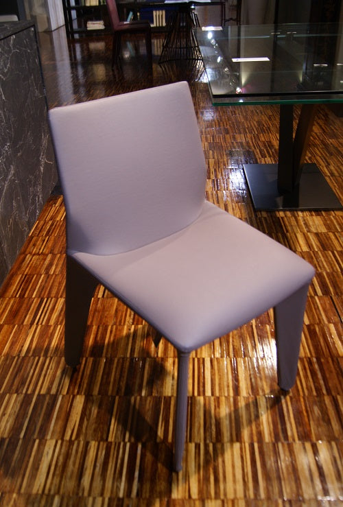 Gruppo 4 Sedie Heron By Bonaldo in ecopelle Prezzo Outlet Scontato