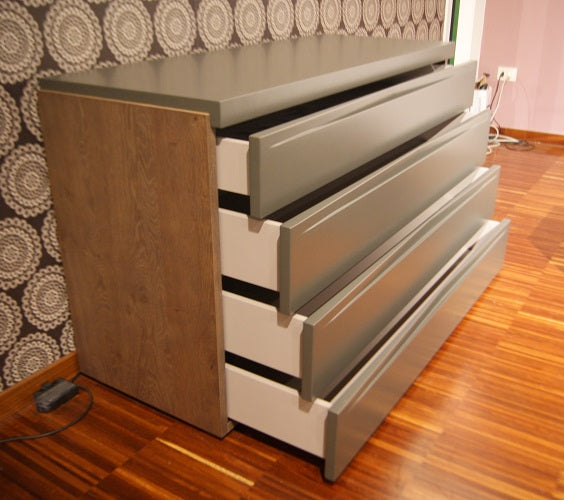 Gruppo notte Comò e Comodini KART By DALL'AGNESE prezzo scontato offerta outlet