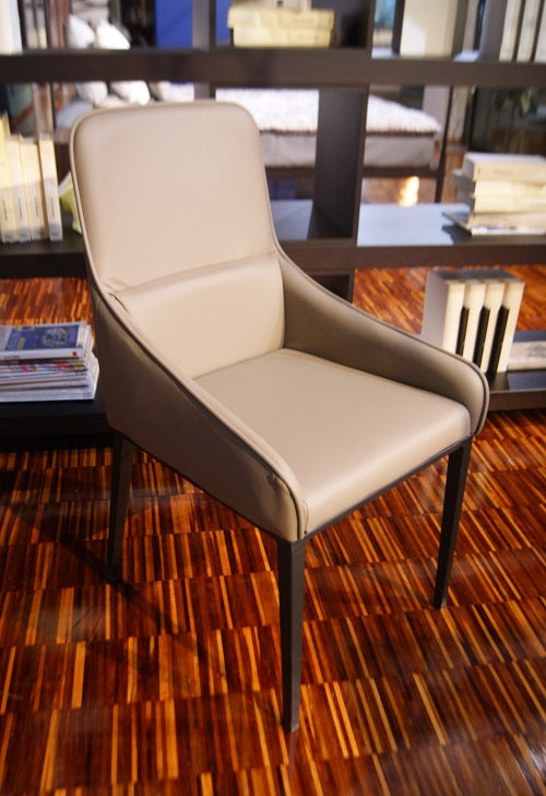 Sedia soggiorno cucina moderna in ecopelle Alysia By Abitare Giovane