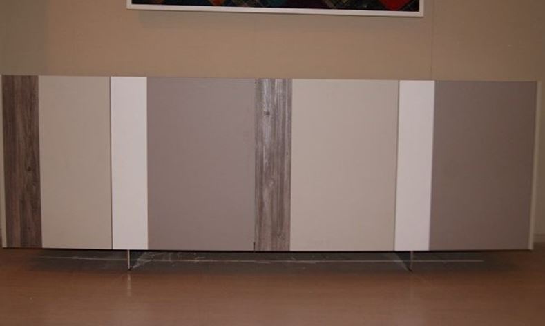 Madia moderna "Band" By Zanotti a 4 ante in vari colori Offerta Outlet