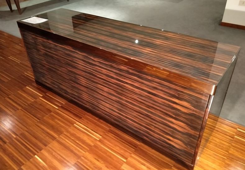 Comò e comodini "Evelyn" By Longhi in legno di Ebano - Giuseppe Viganò