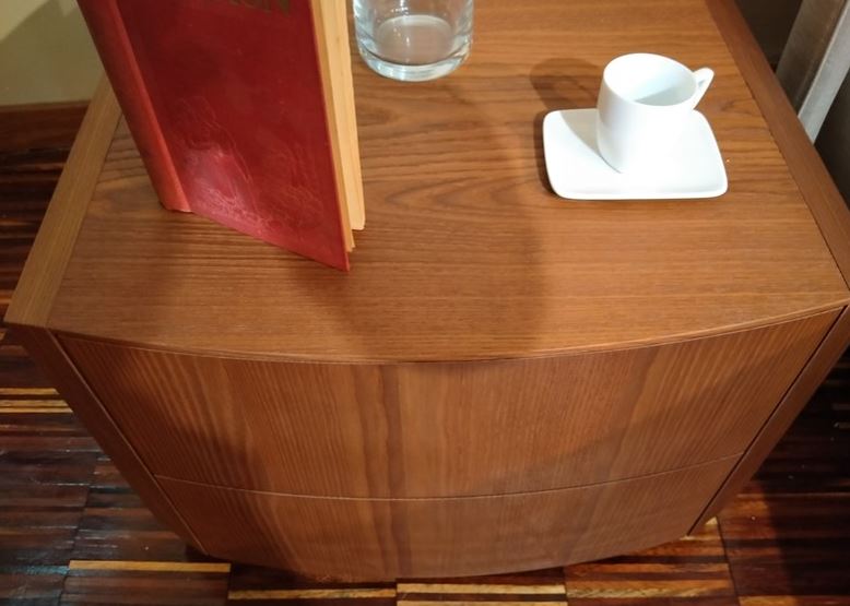 Comò e comodini Falegnameria 1946 Gruppo notte "Mercurio" Scontati Outlet