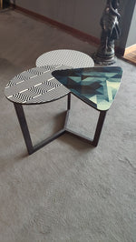 Tavolino fisso "Doppler" By Bonaldo con piano in HPL Scontato offerte Outlet