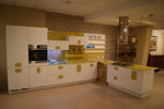 Cucina ad angolo in laccato lucido bianca By Scic