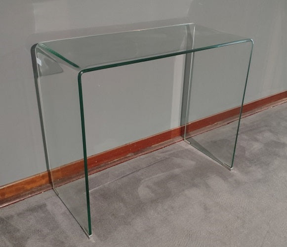 Tavolo consolle Glass in Vetro trasparente By Schuller in offerta scontata prezzo outlet