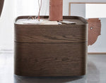 Comò e comodini "Norman" By Novamobili in legno rovere terra