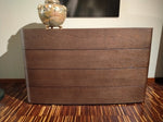 Comò e comodini "Norman" By Novamobili in legno rovere terra