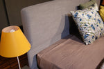 Letto matrimoniale "Benny" By V&Nice in tessuto Offerta Outlet Scontato