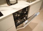 Cucina lineare Arredo 3 Wega in PET bianco opaco Top HPL Bianco prezzo scontato Outlet