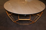 Tavolino basso "HIVE" By NAOS in Ceramica e Cristallo Prezzo Offerta Outlet