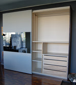 Armadio con ante scorrevoli "Stratos" By Falegnameria 1946 Offerta Outlet Scontato