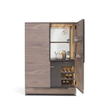 Cabinet Mobile Bar "Principe" in legno di Noce By Arte Brotto Prezzo Offerta