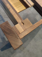 Tavolo in legno massello rettangolare "Leonardo" Arte Brotto Scontato
