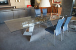 GALAX Tavolo in cristallo By NAOS prezzo scontato offerta Outlet