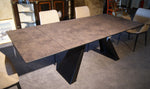 Tavolo da pranzo allungabile Alai Schuller nero 160-240 cm prezzo scontato outlet