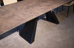 Tavolo da pranzo allungabile Alai Schuller nero 160-240 cm prezzo scontato outlet