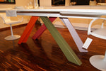 Tavolo "Big table" By Bonaldo in legno laccato bianco