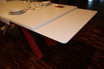 Tavolo "Big table" By Bonaldo in legno laccato bianco