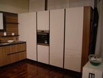 Cucina angolare Kalì By Arredo 3 in laminato noce completa prezzo Outlet Scontata
