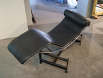 4 Chaise longue à reglage continu in pelle prezzo scontato outlet offerta