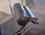 4 Chaise longue à reglage continu in pelle prezzo scontato outlet offerta