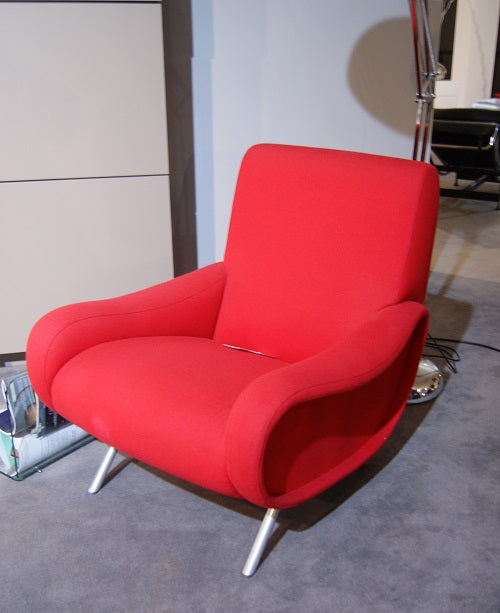 Poltrona Lady rossa di Marco Zanuso per Arflex, 1951 prezzo offerta scontata