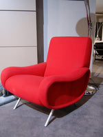Poltrona Lady rossa di Marco Zanuso per Arflex, 1951 prezzo offerta scontata