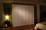 Armadio stile Classico Leonardo By Domus laccato bianco prezzo offerta outlet