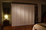 Armadio stile Classico Leonardo By Domus laccato bianco prezzo offerta outlet