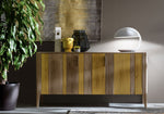 Madia collezione "Domino" By Modo 10 in noce canaletto Outlet Offerta