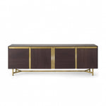 Credenza "CLIK" By Arte Brotto a quattro ante con intarsio Prezzo Scontato