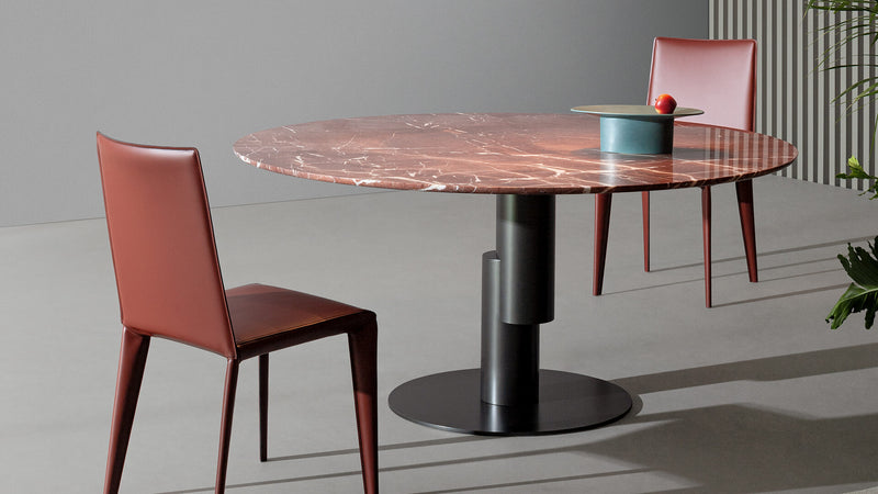 Tavolo fisso con marmo "Innesti" By Bonaldo a prezzo scontato offerta Outlet