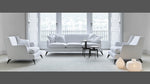 Poltrona "680 Class" By Vibieffe in tessuto lino in Offerta Outlet Scontata