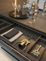Cabinet Mobile Bar "Principe" in legno di Noce By Arte Brotto Prezzo Offerta