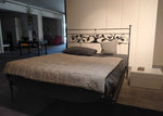 Letto matrimoniale "Albero della vita" By Caporali in pieno ferro soffiato